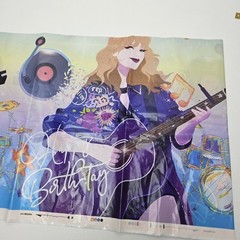Taylor Swift Party Decor Tablecloth Plastic Happy Birth Tay Rectangle