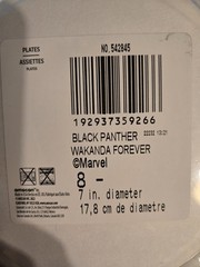Marvel Black Panther Birthday Party Decorations See Description