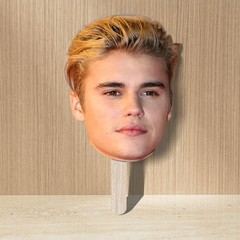 Justin Bieber Big Head Cutout, Funny Party Prop, Concert Fan Gift