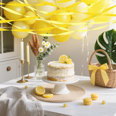 4 Crepe Paper Streamers Rolls, 328Ft Pack of Yellow and Pastel Yellow Crepe