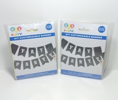 2 DIY Customizable Banner Kits With 102 Letters Each, Brand New