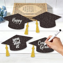DIY Large 7″x12″ Graduation Cap Cutouts Party Decorations Set, 24 Graduation …