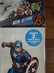 Marvel Avengers Scene Setter Backdrop Captain America & Black Panther (5 Ft) 2pc