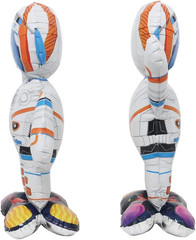 Inflatable Spaceman Astronaut Balloons Base Standing Foil Balloon Boys Space The