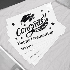 Graduation Balloon Stickers 2026 Congrats Grad Bobo Decorations 6 Pcs