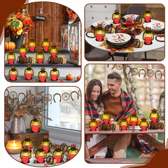 Arrowbash 73 Pcs Western Party Decoration Mini Cowboy Cowgirl Hats Lanterns Set