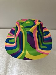 Party Hats, 8 Total, 2 Assorted, 4 Purple, 1 Green, 1 Blue, Plastic