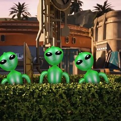 1 Piece 63 Inch Giant Inflatable Alien Blow up Jumbo Green Inflate Alien for