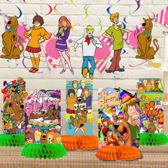 scooby doo 6PC Hanging Swirls party supplies decoration balloons birthday