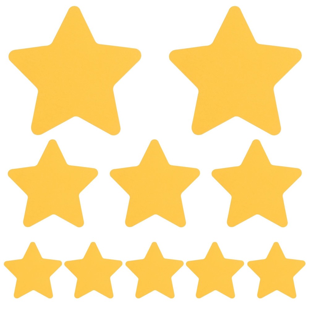 120 Pcs Gold Star Cutouts Assorted Sizes Paper Star Shapes Die Cut 6 4 2.5 In…