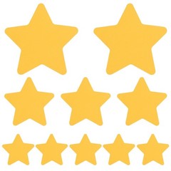 120 Pcs Gold Star Cutouts Assorted Sizes Paper Star Shapes Die Cut 6 4 2.5 In…