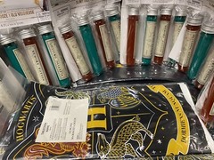Harry Potter Slimy Ooze 4 PC Package & HOGWARTS Tablecover New In Pkgs