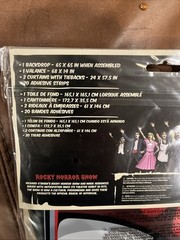 Rocky Horror Show Party 3D Backdrop Background 65×65″ Decoration Play Party Kit