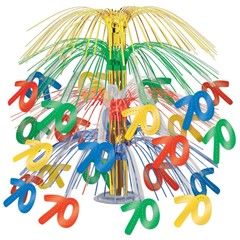 Beistle 70 Cascade Centerpiece – Birthday-Age Specific | Party Supply
