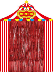5 Pcs Carnival Circus Tent Decorations Set – Circus Theme Party Decorations with
