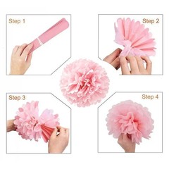 40pcs Pink Gold Birthday Party Decorations,Gifts for Women or Girls, Happy Bi…
