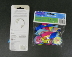 Peppa Pig Pink Party Decorations – New Lot of 19