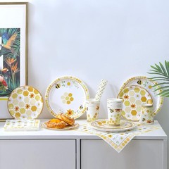 Centros De Mesa Decoraciones Para Baby Shower Suministros Para Fiesta Abeja NEW.