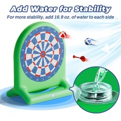 Kids Inflatable Tic-Tac-Toe Pool Toy, Fun Swimming Pool Soft Ball Toss Game, …