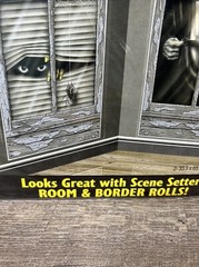 Scene Setters Creepy Chamber Room & Border Rolls Decorations Halloween