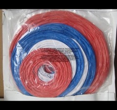 6x Patriotic Decorations Red White Blue Paper Lanterns In/out Amscan 6ct NEW!!!!