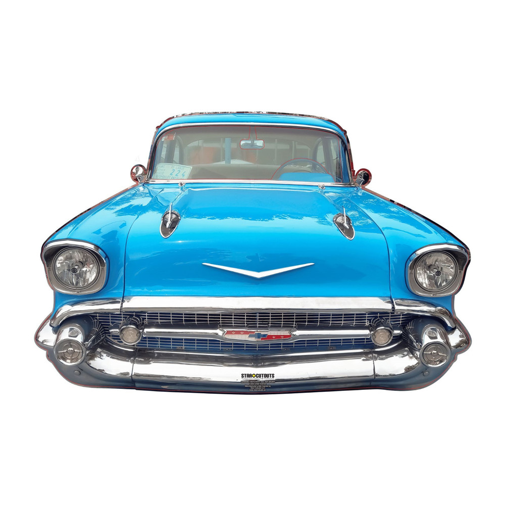 SC2450 1957 Chevy Bel Air Sport Cardboard Cutout Standee Standup