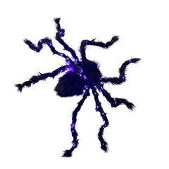Halloween Large Spider Light Up Haunted House Prop Outdoor Indoor Party Decor ET
