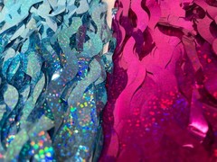 Wavy Foil Backdrop Fringe Tinsel Shimmer Curtain Door Wedding Birthday Party