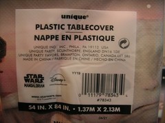 3 X Star Wars Party Decorations Tablecover lot set. 54″ X 84″.