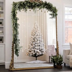 24 Pcs 39″ Clear Acrylic Crystal Garland Strands Beaded Chain for Wedding Decor