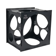 11 Holes Balloon Sizer Cube Box Measurement Tool for Balloon Decoration, 2-10″
