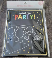 Variety of Hanging Cardboard Multi-Use Signs 12×9 3/4 Inch Brand New Sealed