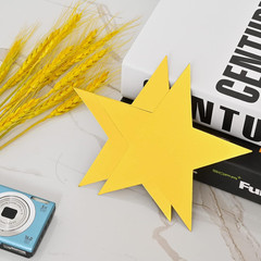40 Pcs Metallic Star Cutouts Double Printed Paper Stars Decoration for Wedding M