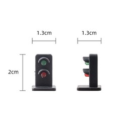 Dwarf Signals Sand Table Model Materials Traffic Light Train Model Signal-Light