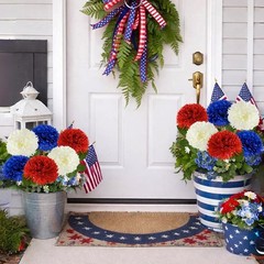 Elegant Silk Chrysanthemum Flowers – 12 Pcs for Independence Day Centerpieces