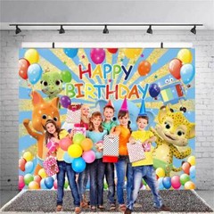 Word Party Party Decor Birthday Decor Backdrop Banner Background Birthday Gift