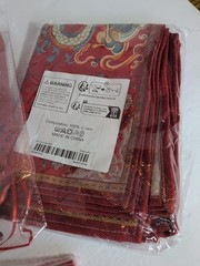 Chinese New Year Party Decor Assortment, 3 Headbands, 1 Noise Maker, Placemats,