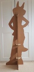Sing 2 – Life-size Cardboard Cut-out – Porsha Crystal – Wolf