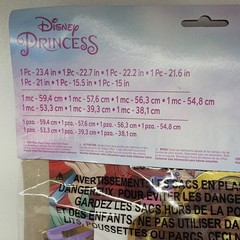 RARE Disney Princess Door Decorating Kit 7 Pc Amscan Room Banner Pack New