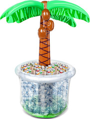 JOYIN 60″ Inflatable Palm Tree Cooler, Beach Theme Decor, Pool Party Decorations