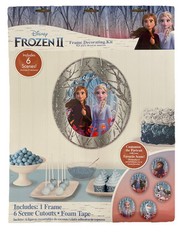 Disney Frozen II Frame Decorting Kit for Childrens Birthday Party – NEW