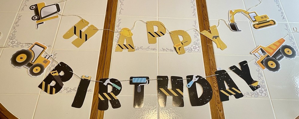 Construction Party Decorations 22 Pieces Construction Birthday Party Supplies