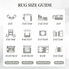 Runner Rug 2×7 Boho Geometric Area Rugs: Washable Kitchen Entryway Rug, Soft …