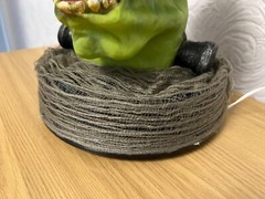 Halloween Animated Zombie Prop 11″ Tall LED Moves Sounds -🕹️Retro Gift Idea🕹️