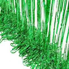 Sparkling Metallic Fringe Party Curtains – Easy Installation – Multi-Purpose