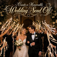 100 PCS Light Up Wedding Wands with Lace & Satin, LED Fairy Ribbon Streamers for