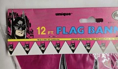 Vintage 1991 DC Comics Batman Returns 12 Foot Vinyl Birthday Party Banner
