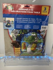 Super Mario Brothers Table Decorating Kit Party Centerpieces Confetti Nintendo