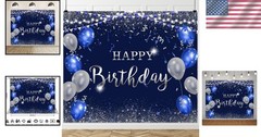 Happy Birthday Banner Photography Background