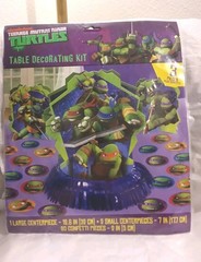 Teenage Mutant Ninja Turtles Birthday Table Decorating Kit. New. Never Opened.